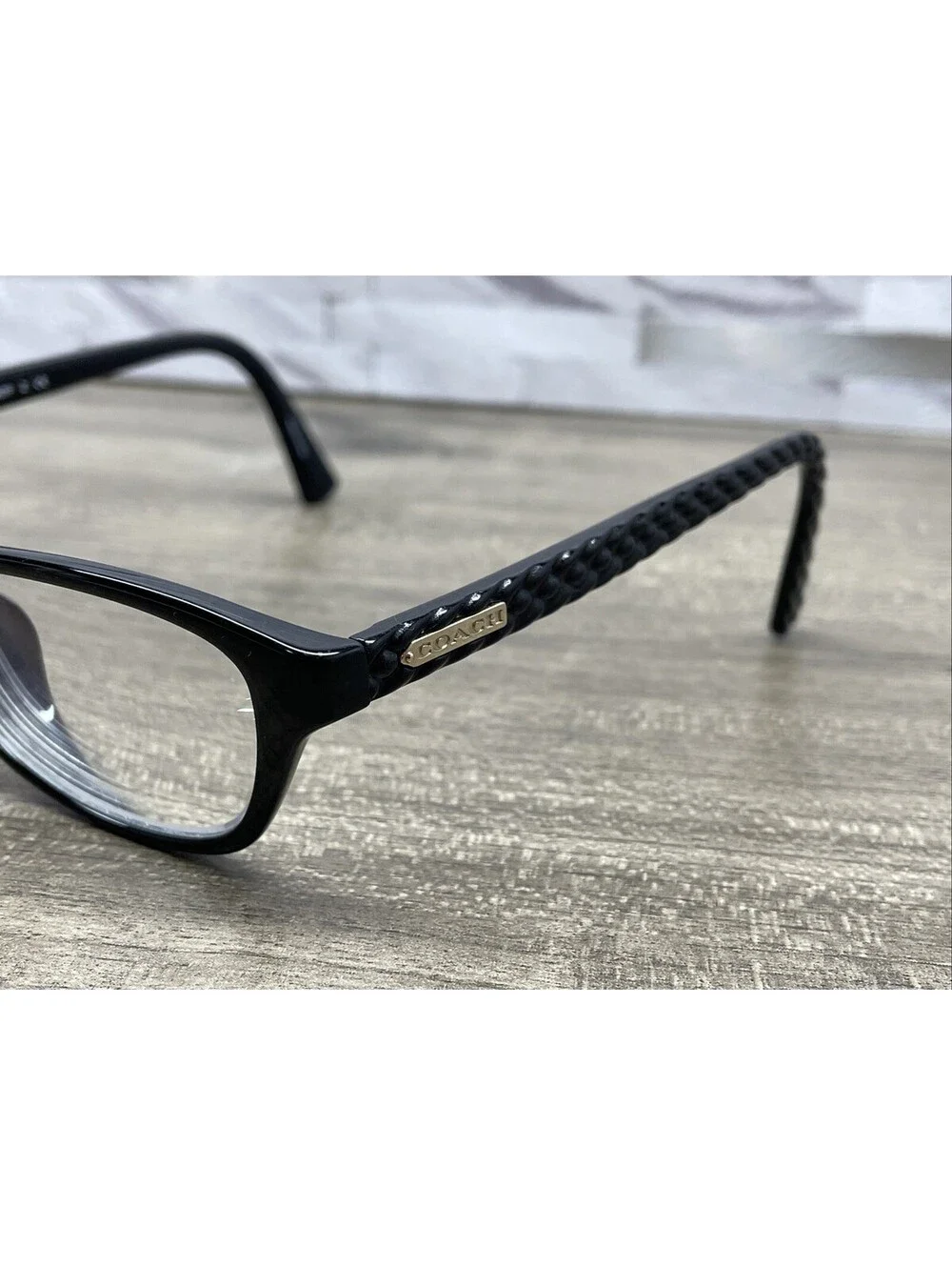 Coach optical black